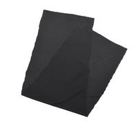 Fabater 1,7 M X 0,5 M Altavoz a Prueba de Polvo Tela Tipo Rejilla Malla de Tela Estéreo para Altavoces Grandes, Cubierta Protectora de Fibra Química Negra (Black)