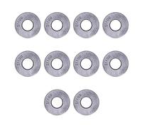 Fabater 10 Rodamientos de Bolas de Empuje Plano, Kit de Rodamientos de Metal Axiales en Miniatura Desmontables de Alta Precisión para Ganchos de Grúa, Bombas Verticales, Gatos, Reductores de Baja