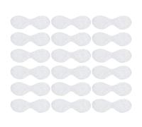 Fabater 400 Piezas de Papel Desechable para Máscara de Ojos, No Tejido, Respetuoso con la Piel, Hoja Hidratante para el Cuidado de los Ojos para Viajes en el Hogar, Almohadillas de Máscara de Hoja
