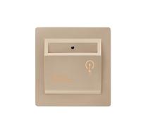 Fabater 40A Alta Potencia Interruptor de Tarjeta de Hotel Ahorro de | Construcción de aleación de aluminio, ABS ignífugo, capacidad de carga de 8000 W, ahorro de energía en la habitación,