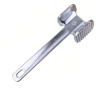 Fabater Ablandador de Carne, Mazo de Aleación de Aluminio de Doble Cara con Contorneado Antideslizante, para Filete, Pollo, Carne de Res y Pescado, Mazo de Cocina (9,65 pulgadas)