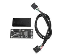 Fabater Adaptador USB 2.0 de Placa Base 1 a 2 Divisor de Concentrador de Extensión de Alta Velocidad para una Transferencia de Datos Eficiente Compatible con Sistemas