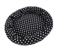 Fabater Almohadilla para Mascotas con Calefacción USB, Alfombrilla Calentadora Eléctrica Ajustable para Gatos Pequeños, Perros, 3 Niveles de Temperatura, Tipo de Punto Negro para Camas para