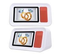 Fabater Altavoz Holográfico 3D, Reproductor HiFi Bluetooth 5.3, Pantalla Publicitaria Holográfica, Letras Flotantes Dinámicas, Altavoces De Imagen Estéreo