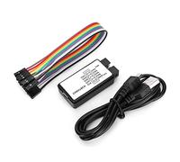 Fabater Analizador Lógico USB, 8 Canales, 24MHz, Mini Dispositivo Analizador Lógico Digital de Bolsillo con Memoria Profunda 10T y Almacenamiento Comprimido