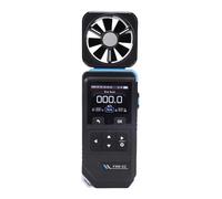 Fabater Anemómetro Digital Portátil con Páginas para Colorear del Ventilador Cuchillo de Velocidad del Viento para los Ventiladores de Automóviles de Oficina Uso en Casa
