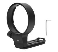 Fabater Anillo de Montaje en Trípode con Cuello de Lente de Metal, Soporte de Anillo de Montaje en Trípode de Aleación de Aluminio para Lentes AF S 200 a 500 Mm F/5.6E ED VR con Placa