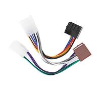 Fabater Arnés de Cableado ISO, Conector ISO, 15 Cm, ABS, Línea de Altavoz | Línea de conexión hembra ISO, Plug and Play, para Camry Corolla RAV4 Hilux , reemplazo de audio interior