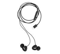 Fabater Auriculares con Clip con Cable Micrófono de Alto Rendimiento Calidad HD para Llamadas de Música Deportiva TPE 1 par
