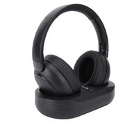 Fabater Auriculares Inalámbricos para Ver Televisión, Auriculares de TV Inalámbricos para Personas Mayores con Base de Carga, Bluetooth para Colocar sobre la Oreja sin Retraso (Enchufe de la UE)