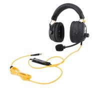 Fabater Auriculares para Juegos USB con Cable con Cancelación de Ruido con Unidad de Controlador de 50 Mm para Campo de Sonido Circundante, Micrófono AI, Cable Largo para Juegos sin Límites, ABS, PC