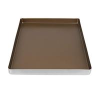 Fabater Bandeja de Horneado y Asado de Aleación de Aluminio para el Hogar | Revestimiento antiadherente dorado, cuerpo estirado de una pieza, distribución uniforme del calor, fácil desmoldar, cocina