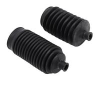 Fabater Bota Antipolvo de Piñón de Cremallera de Dirección 1013035 Protector de Goma para Coche de Club Apto para DS 1997+ Fuelle de Dirección de Carrito de Paquete de 2 Goma Negra para una Fácil