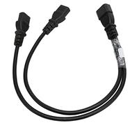 Fabater Cable Adaptador Divisor de EnergíA, Cable Corto Simple C14 A