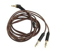 Fabater Cable de Actualización de Auriculares de 3,5 Mm a Doble de 3,5 Mm, Núcleo de Cobre OFC para Hifiman Sundara Arya Ananda He400se Deva Pro, Conector Chapado en Oro de 47,2 Pulgadas, Reemplazo de