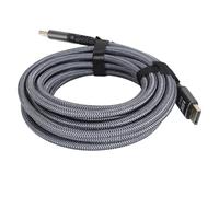 Fabater Cable DisplayPort, 40Gbps 16K 30Hz 8K 240Hz Dynamic HDR VRR Cable DisplayPort 2.1, Macho a Macho con Conectores Chapados en Oro de 24K para Monitor de Juegos, PC, 4090,