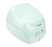 Fabater Caja Trasera Duradera para Maletero de Motocicleta, Resistente Al Agua, 32L, para Bicicletas Eléctricas, Elegante Portaequipajes para Conductores Cotidianos (Green)