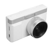 Fabater Cámara Digital 1080P con Luz de Relleno y Enfoque Automático AI para Fotografía y Vlogging Diseño Compacto Liviano (White)