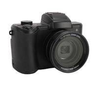 Fabater Cámara Digital 5K, Enfoque Automático Puerto de Zapata Cámara con Zoom óptico Interfaz de Micrófono de 3,5 Mm 64MP para Fotografía (Enchufe de la UE)