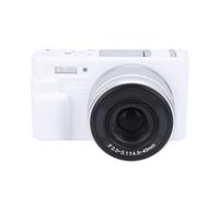 Fabater Cámara Digital 5K HD con Enfoque Automático para Fotografía, Grabación de Vlogs, Transmisión en Vivo, con Pantalla Plegable de 2,8", Función Macro, para Principiantes y Profesionales (White)