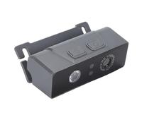 Fabater Cámara Montada en la Cabeza, Videocámara con Cabezal de Ajuste de ángulo de 45° Sensor de Movimiento Portátil Prevención de Cortocircuitos de Luz 1080P 1800mAh para Pescar (Gris