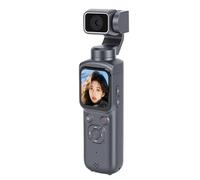 Fabater Cámara Vlogging, Cámara Corporal WiFi 4K de 64 MP con Rotación Táctil, Seguimiento Facial, Lenta con Lapso de Tiempo para Vloggers de Youtube y Creadores de Contenido
