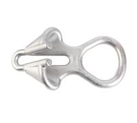 Fabater Candado de Cadena de Ancla Hecho de Acero Inoxidable 316, Fácil Instalación para Cadenas Grandes de 0,24 a 0,31 Pulgadas y yates.