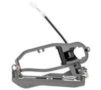 Fabater Carcasa del Soporte del Portador de la Manija de la Puerta del Coche para X5 Off Road E53 Delantero Izquierdo 51218243615 Reemplazo Directo de Aleación de Zinc (Trasero derecho