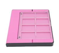 Fabater Cargador de Controlador de Juego, Indicadores LED Claros, Estación de Acoplamiento USB Tipo C 4 en 1 para Players, ABS, Azul, 1X (negro rosa)