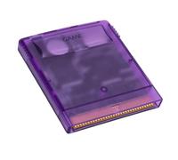 Fabater Cartucho RTC Regrabable, Cartucho de Consola de Juegos de 8 GB para Flash Cart, 64 Mbit, Almacenamiento de Gran Capacidad para GBC SP GBL Game Boy Player, MBC1, MBC2, MBC3, MBC5 (Púrpura