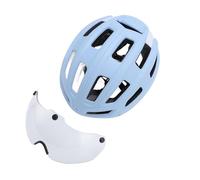 Fabater Casco de Ciclismo con Gafas Casco de Bicicleta Ligero y Transpirable A Prueba de Impactos A Prueba de Viento para Hombres y Mujeres Adecuado para Circunferencia de Cabeza de 22,8 A 24,0 (#3)