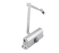 Fabater Cierrapuertas Hidráulico para Puertas de 40-65 Kg, Cierrapuertas con Resorte de Velocidad Ajustable, Resistente Al Fuego 1 Hora, Ancho de Puerta de 600-1200 Mm, Paso de 162 Mm para Uso
