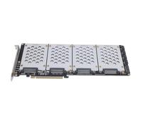 Fabater Componentes del Adaptador U.2 NVME a PCIE 4.0 Fast Spet -Speed Compostures para Usuarios de Alta Eficiencia para el Adaptador PCIE 4.0 X8