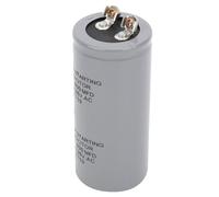 Fabater Condensador de Funcionamiento de Arranque de Motor CD60 600MFD 125VAC, Caja de Plástico de Mm, Terminal de Tornillo, Película Delgada, Baja Fuga Resistente Al Calor