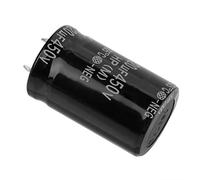 Fabater Condensador Electrolítico Radial 10 Piezas 450 V 220 UF 25 X 40 Mm - Kit de Componentes Electrónicos de Alta Estabilidad para Proyectos de Bricolaje