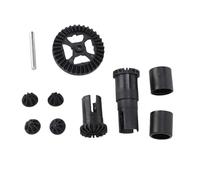 Fabater Conjunto de Diferencial Delantero Trasero, Piñón Diferencial Delantero Trasero de Coche RC, Juego RC de Alta Resistencia para HS18313 HS18314, Velocidad Mejorada