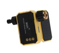 Fabater Controlador de Aspersor WiFi Inteligente con Batería Robusta, Filtro de Entrada Preciso, Riego Automático Temporizado, Producto de Control Automático Exterior para Aspersor de Percolación,