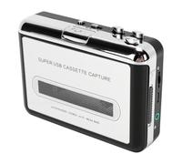 Fabater Convertidor de Casete a MP3 Reproductor USB Liviano para Digitalizar Cintas Antiguas Fácilmente con Software y Accesorios Incluidos
