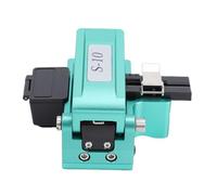 Fabater Cortador de Cables Portátil con Herramienta de Cuchilla de Fibra óptica Precisa con Fusión en Caliente para Taller, Vida útil del Cortador 48000 Veces Verde