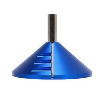 Fabater Cortador de Desbarbado de PVC 2 en 1, Escariador de Tuberías Interior y Exterior, Herramienta de Plomería para Fontaneros de Diámetro Exterior de 0,92 a 3,89 Pulgadas