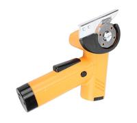 Fabater Cortador de Tela Eléctrico con Diseño de Arranque Seguro para Niños, Tijeras Inalámbricas con Pantalla LED para una Visibilidad Clara (YELLOW)