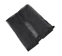 Fabater Cubierta de Malla para Aire Acondicionado All Seasons: Cubierta Protectora de Aire Acondicionado Resistente a la Intemperie para Unidad Central de Exterior - Red de Goma Negra (61*61*76cm)