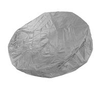 Fabater Cubierta Redonda para Bañera de Hidromasaje, Tafetán de Poliéster Plateado 190, Cubierta Impermeable a Prueba de Desgarros y Resistente a la Intemperie con Bolsa de Almacenamiento para (Gray)