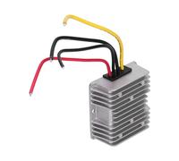 Fabater DC 12V 24V a 5V Convertidor Reductor de Voltaje Regulador | Carcasa de aluminio fundido a presión, disipador de calor integrado, sello de silicona, filtro de alta frecuencia, salida