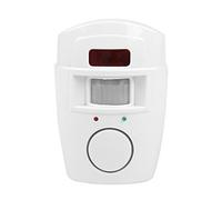 Fabater de Alarma Inalámbrico con Sensor de Movimiento PIR para Garaje Doméstico, Alarma de Seguridad de 105 DB con 2 Controles Remotos, Detector Infrarrojo Antirrobo, Rango de Detección de 7-10 M,