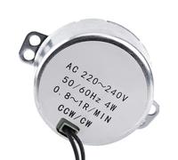 Fabater de CA Motor Sincrónico Motor de Rotación Fácil de Usar para el Eléctrico en Sentido Horario/contra el Horario de Tiempo para los Aficionados (0.8-1rpm)