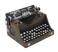 Fabater Decoración de Máquina de Escribir Retro Vintage Hecha a Mano de Hierro Modelo de Máquina de Escribir Manual Clásica Accesorio para el Hogar, Sala de Estar, Oficina, Cafetería, Exhibición de