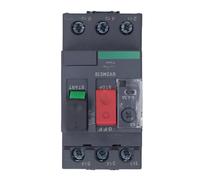 Fabater Disyuntor de Motor AC690V Magnético Térmico 6-10A Protección contra Sobrecarga Botón de Arranque de Motor Manual para Protección de Trifásico, Montaje en Riel de 35 Mm (GV2-ME10 4-6.A)