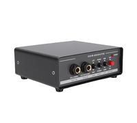 Fabater Divisor de Caja DI Activo para Procesamiento de Señal de Doble Canal, Supresor de Ruido de Alta Dinámica para Estudios de Grabación, 1 Pieza