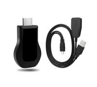 Fabater Dongle de Pantalla Inalámbrica, No Requiere Controlador, Receptor de Pantalla WiFi Plug and Play, HD TV Stick con Miracast DLNA Compatible con iOS, Teléfonos Inteligentes, Tabletas a HDTV